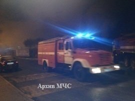 Пожар в п.Антропово — МЧС России по Костромской области